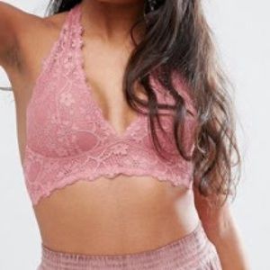 🔻Sold🔻Intimately Free People Lace Halter Bral